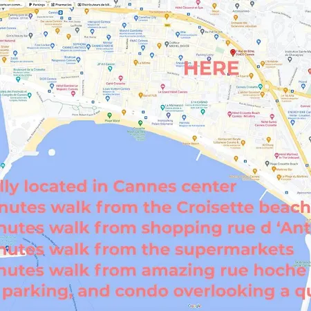 Totolulu Yellow Corner Appartement Cannes